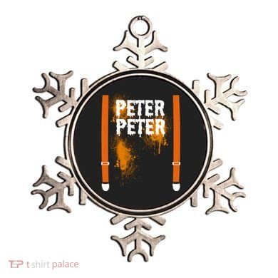 Peter Peter I'm With The Pumpkin Halloween Ornament