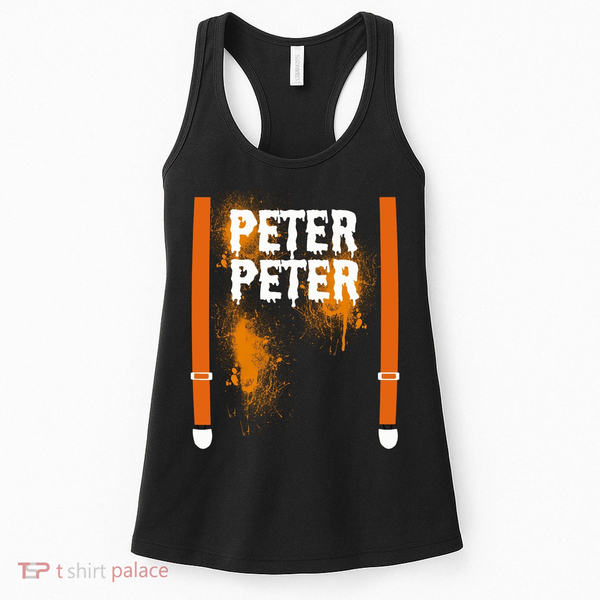 Peter Peter I'm With The Pumpkin Halloween Women's Tank Top