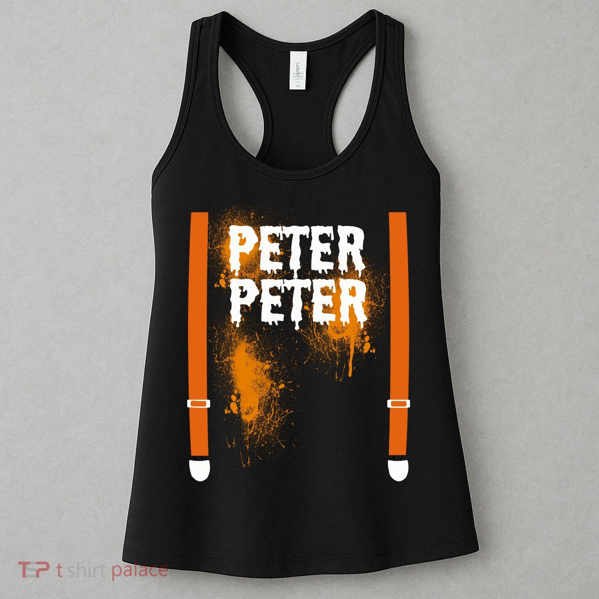 Peter Peter I'm With The Pumpkin Halloween Women's Tank Top