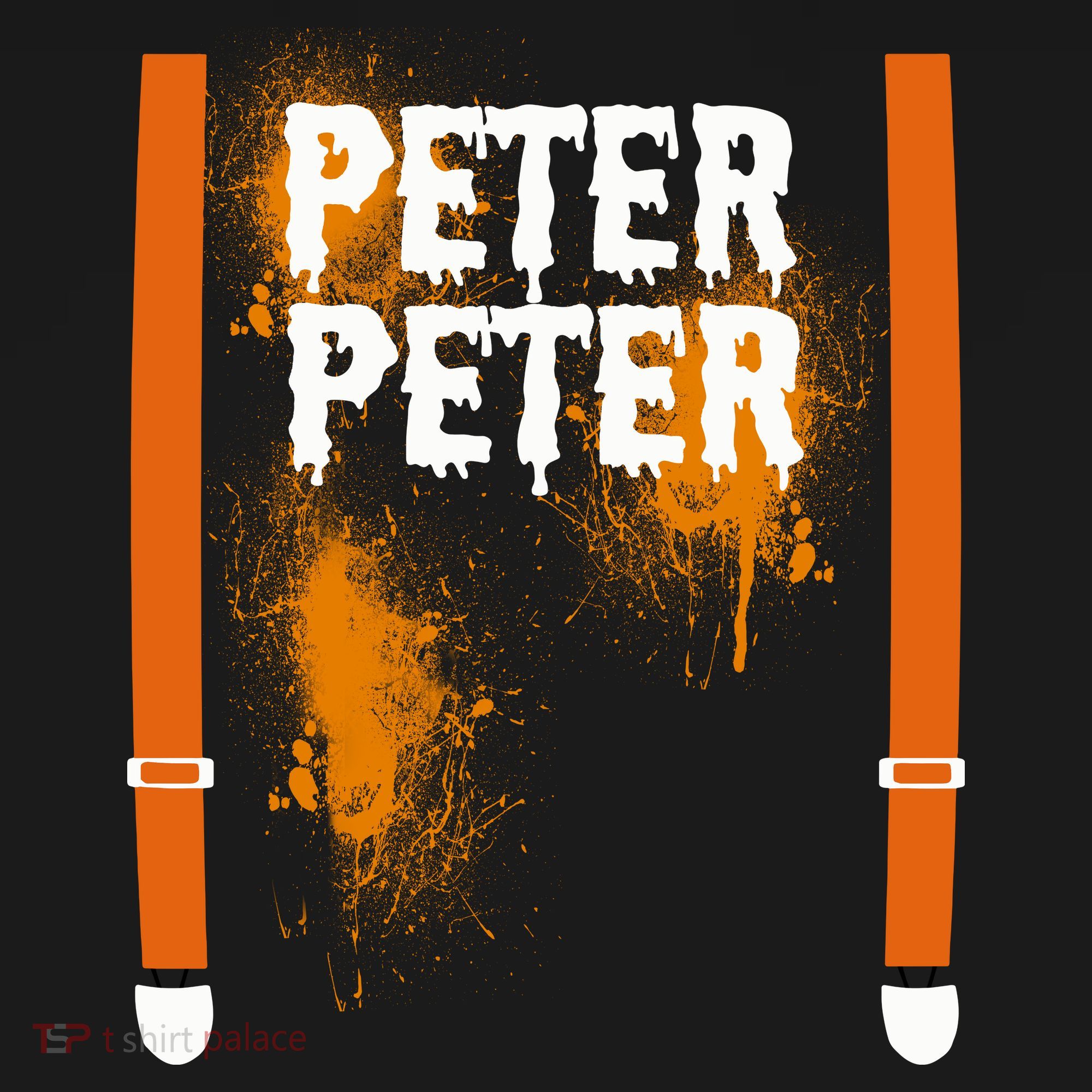 Peter Peter I'm With The Pumpkin Halloween Toddler Hoodie