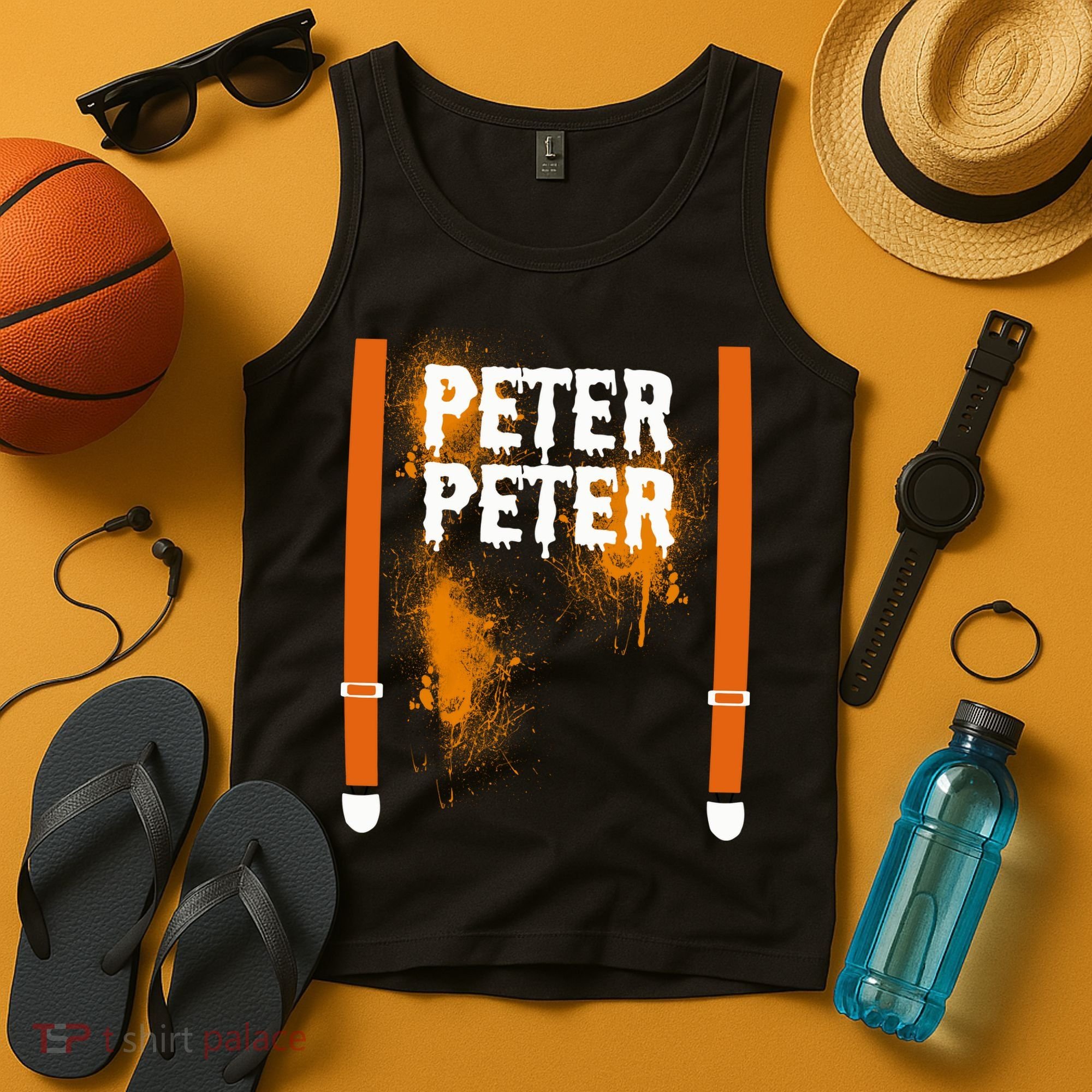Peter Peter I'm With The Pumpkin Halloween Tank Top