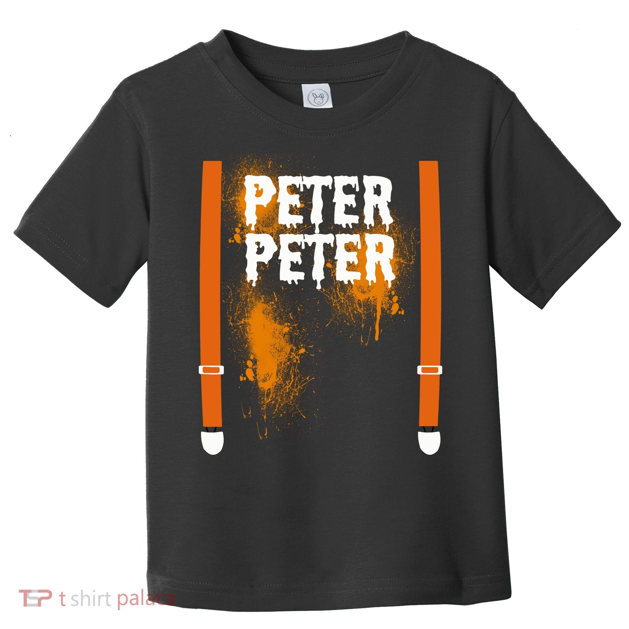 Peter Peter I'm With The Pumpkin Halloween Toddler T-Shirt