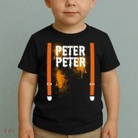 Peter Peter I'm With The Pumpkin Halloween Toddler T-Shirt thumb 2