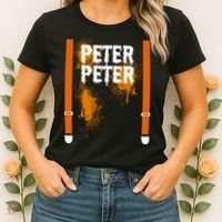 Peter Peter I'm With The Pumpkin Halloween Women's T-Shirt thumb 2