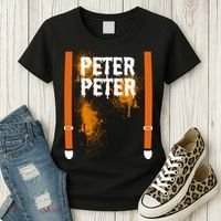 Peter Peter I'm With The Pumpkin Halloween Women's T-Shirt thumb 3