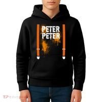 Peter Peter I'm With The Pumpkin Halloween Kids Hoodie thumb 4