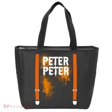 Peter Peter I'm With The Pumpkin Halloween Tote Bag