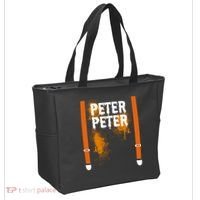 Peter Peter I'm With The Pumpkin Halloween Tote Bag thumb 2