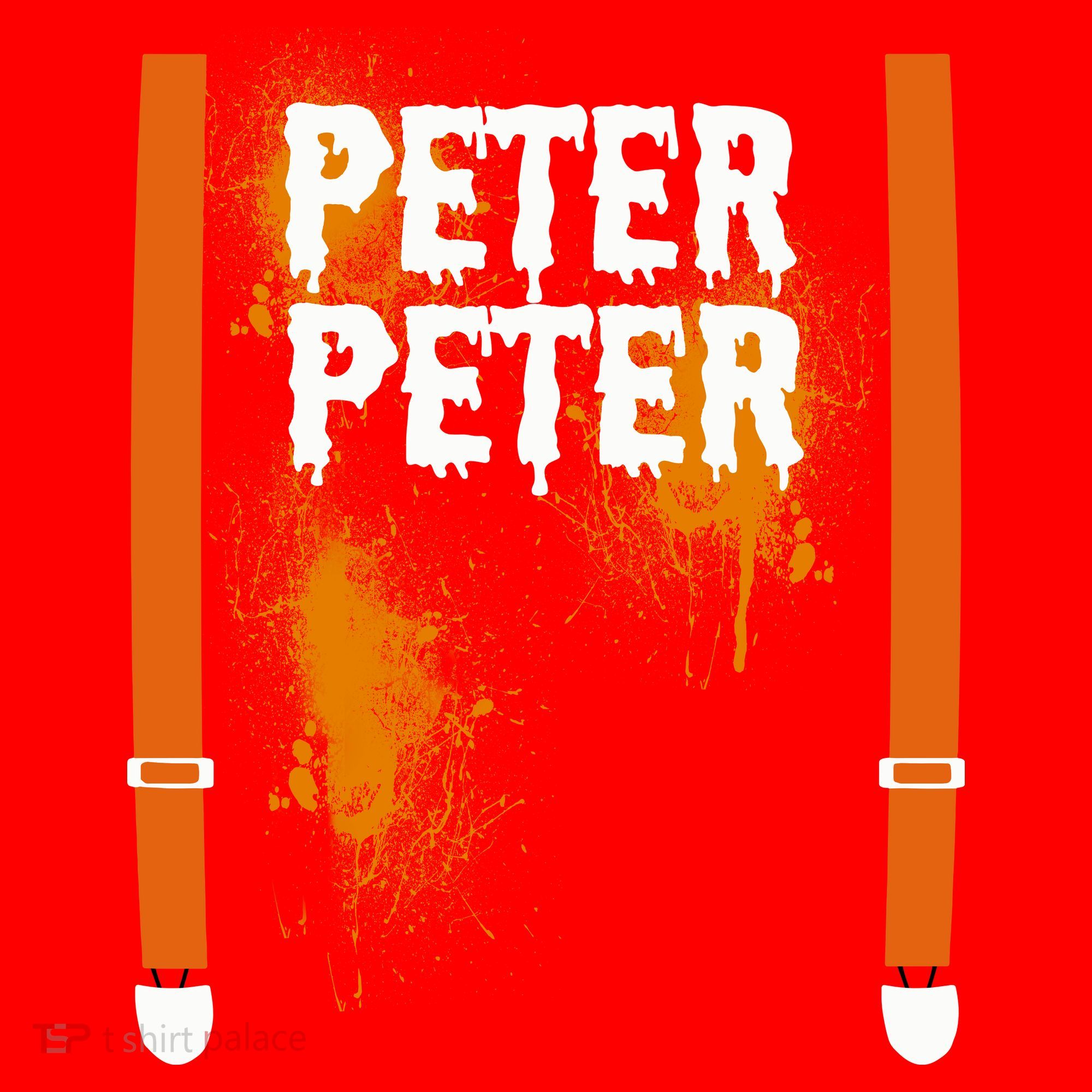 Peter Peter I'm With The Pumpkin Halloween Santa Hat