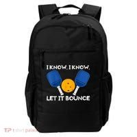 PicklBall Paddle I Know Let It Bounce Backpack thumb 0
