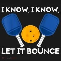 PicklBall Paddle I Know Let It Bounce Women's T-Shirt thumb 6