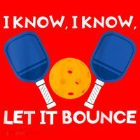 PicklBall Paddle I Know Let It Bounce Santa Hat thumb 1