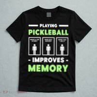 Playing Pickleball Improves Memory Dink Player TShirt T-Shirt thumb 5