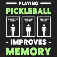 Playing Pickleball Improves Memory Dink Player TShirt Beanie thumb 2