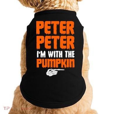 Peter Peter I'm With The Pumpkin Doggie Tank