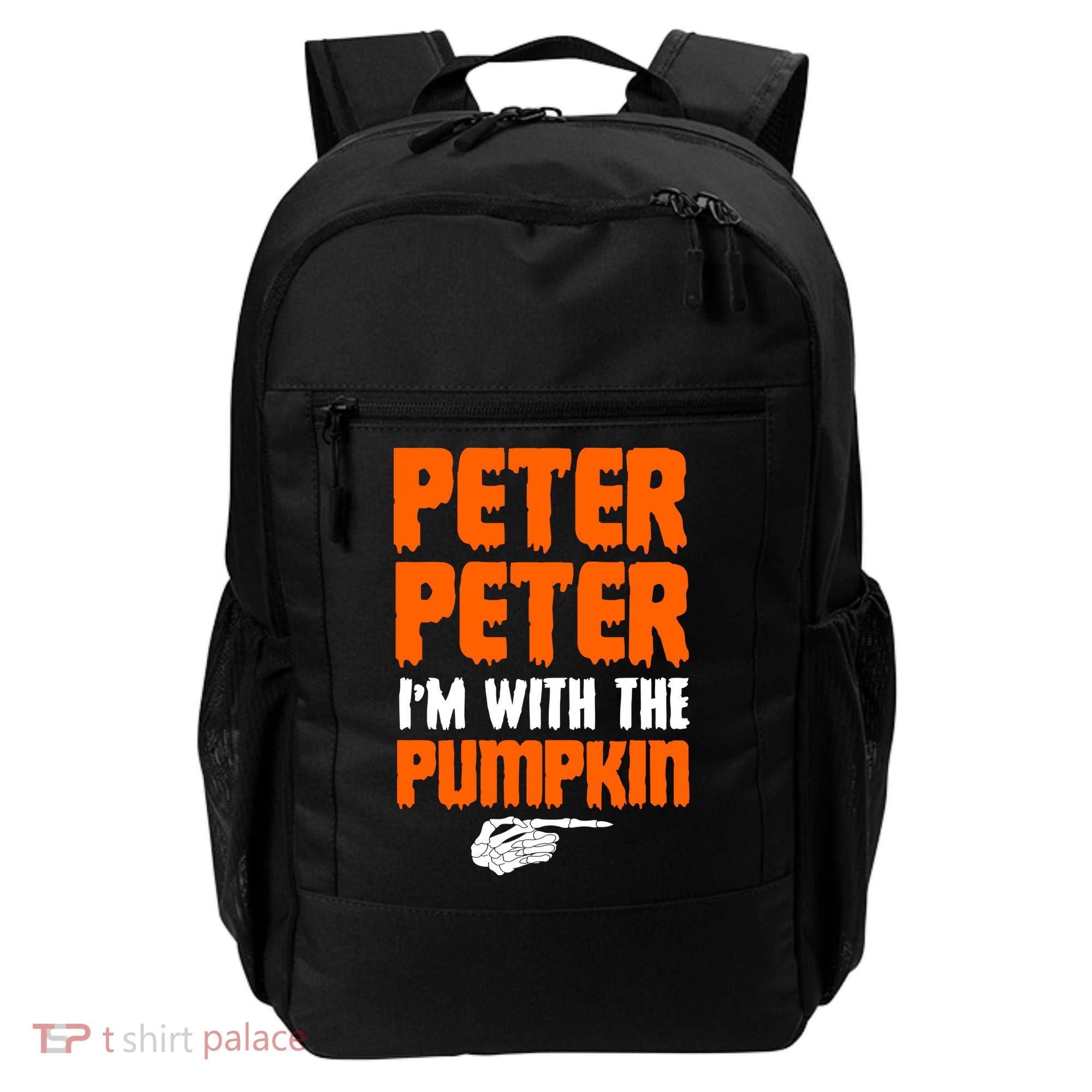 Peter Peter I'm With The Pumpkin Backpack