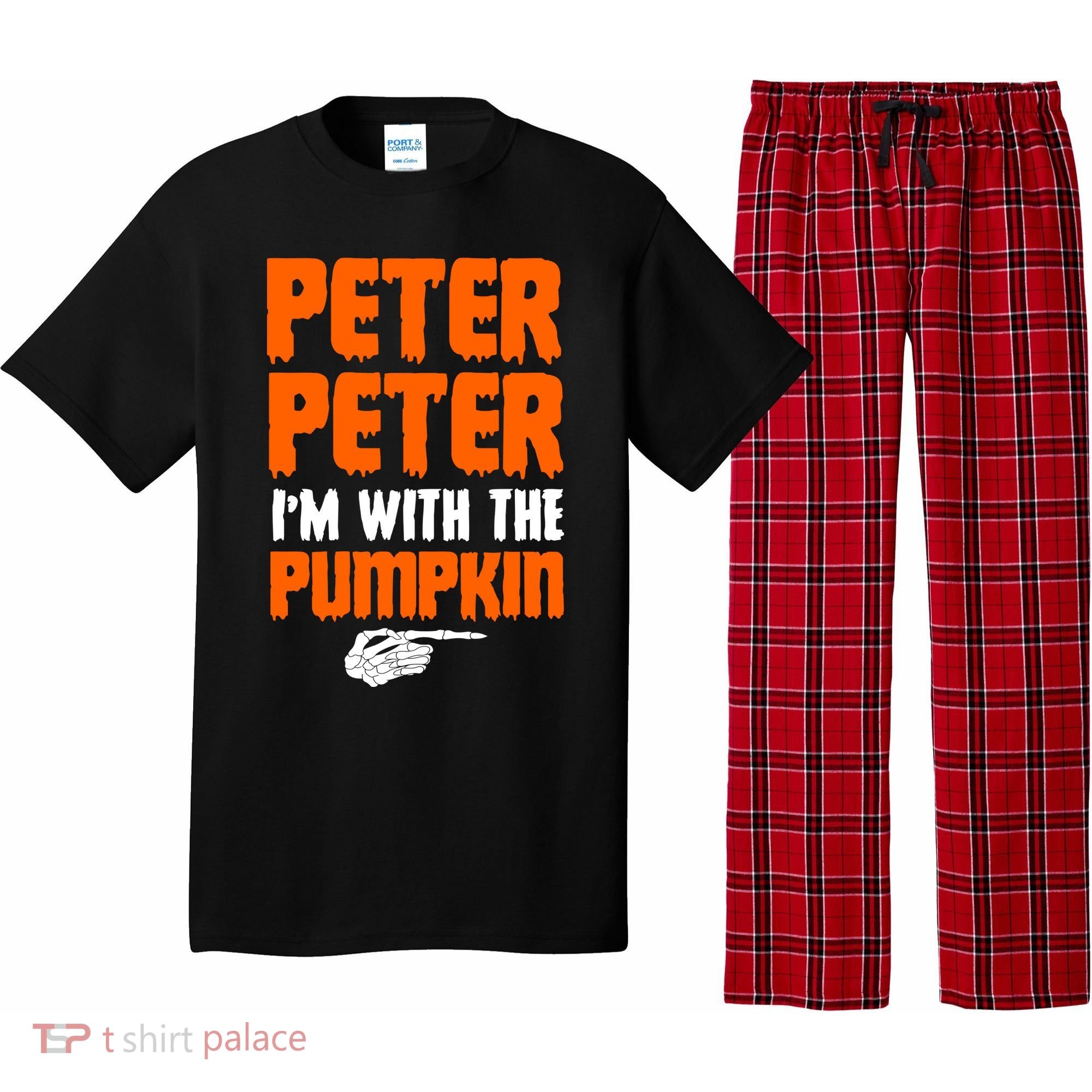 Peter Peter I'm With The Pumpkin Pajama Set