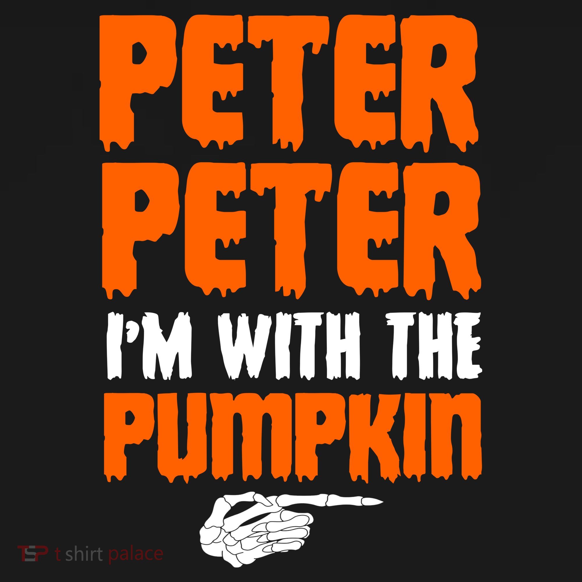 Peter Peter I'm With The Pumpkin Pajama Set
