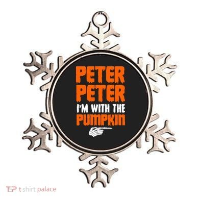 Peter Peter I'm With The Pumpkin Ornament