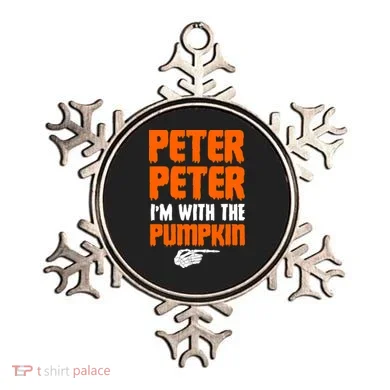 Peter Peter I'm With The Pumpkin Ornament