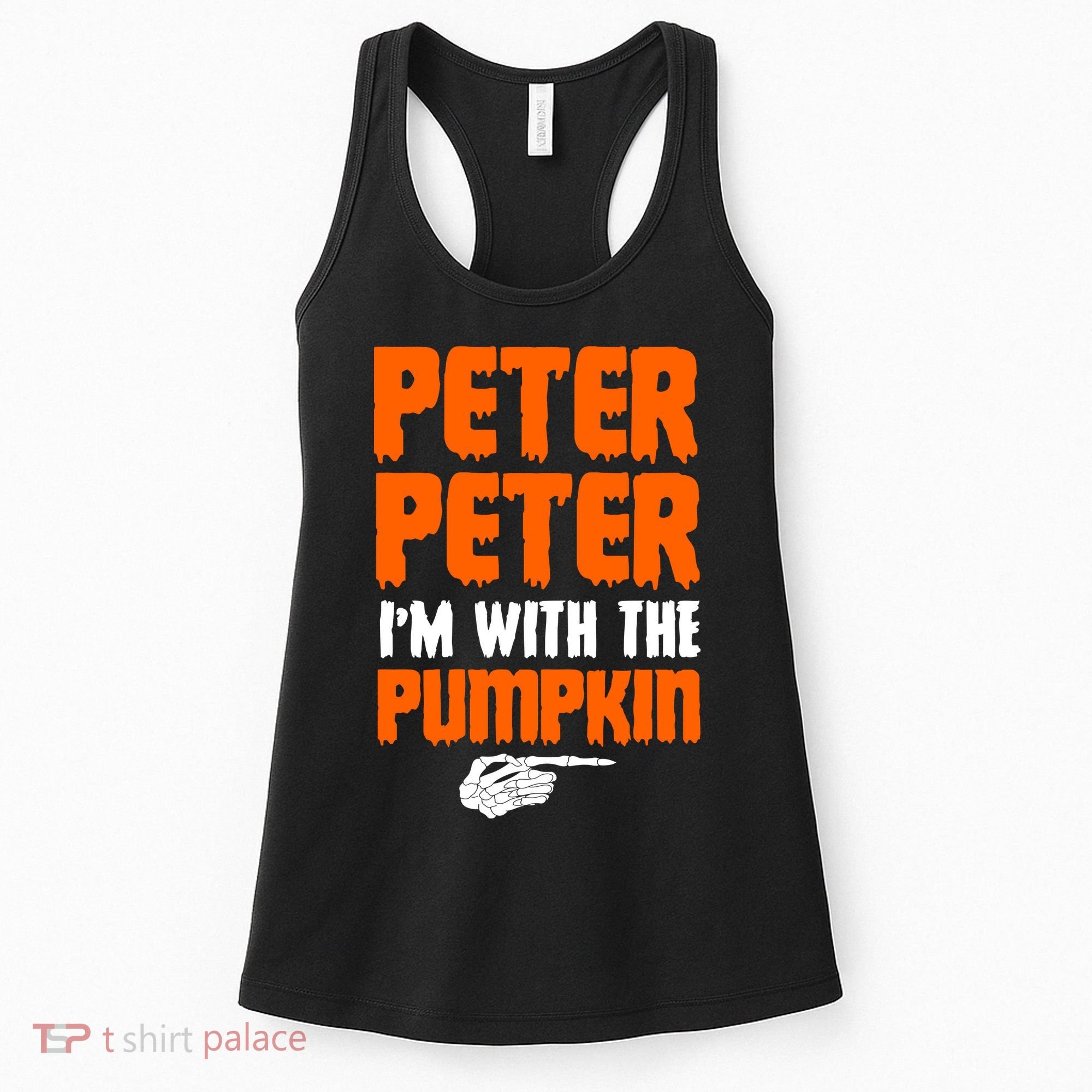Peter Peter I'm With The Pumpkin Women's Tank Top