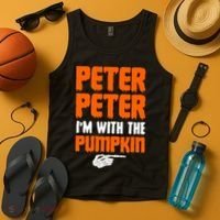 Peter Peter I'm With The Pumpkin Tank Top thumb 4