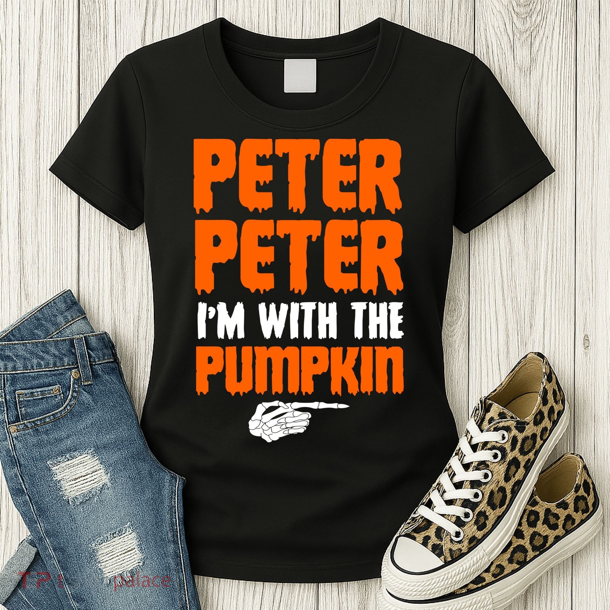 Peter Peter I'm With The Pumpkin Women's T-Shirt
