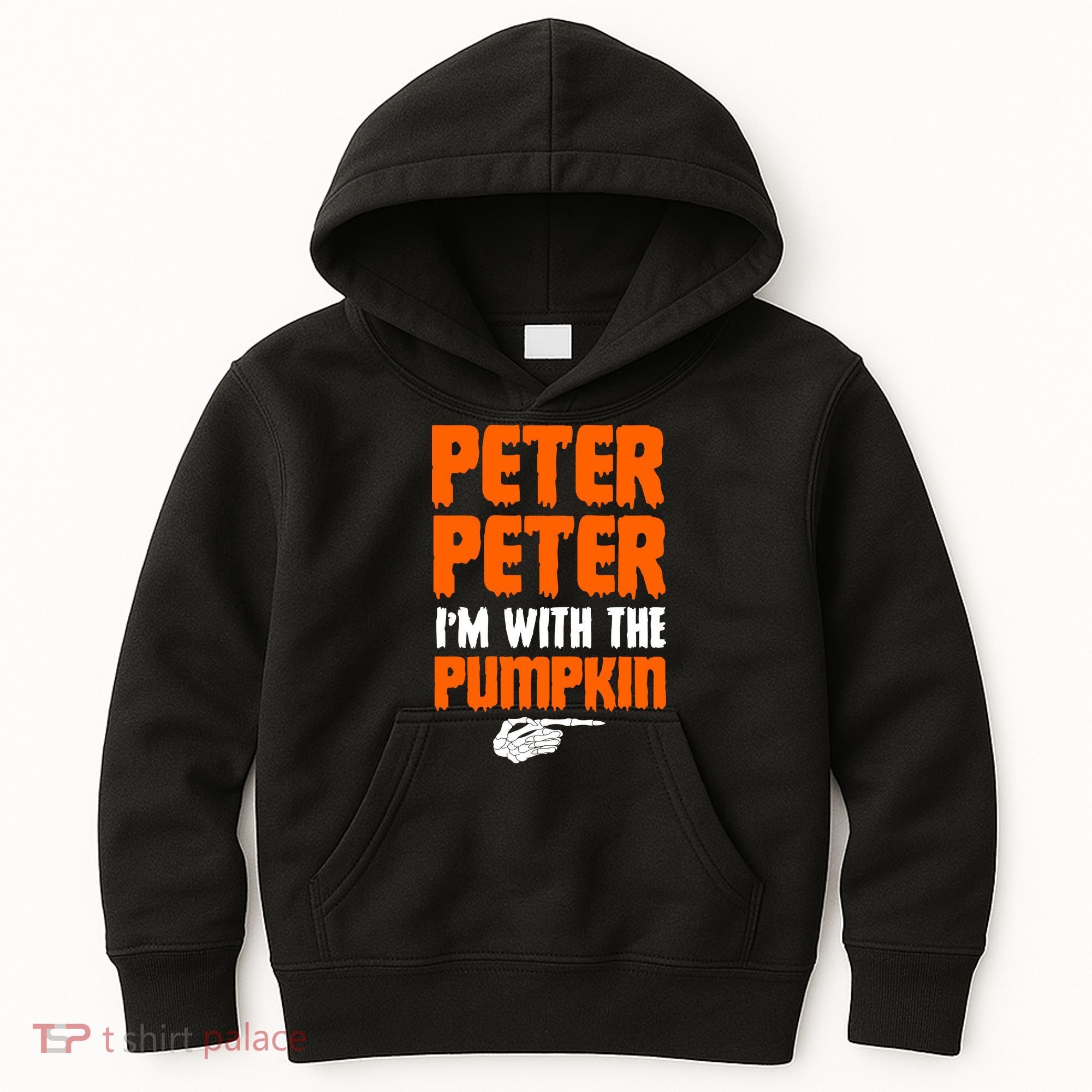 Peter Peter I'm With The Pumpkin Kids Hoodie