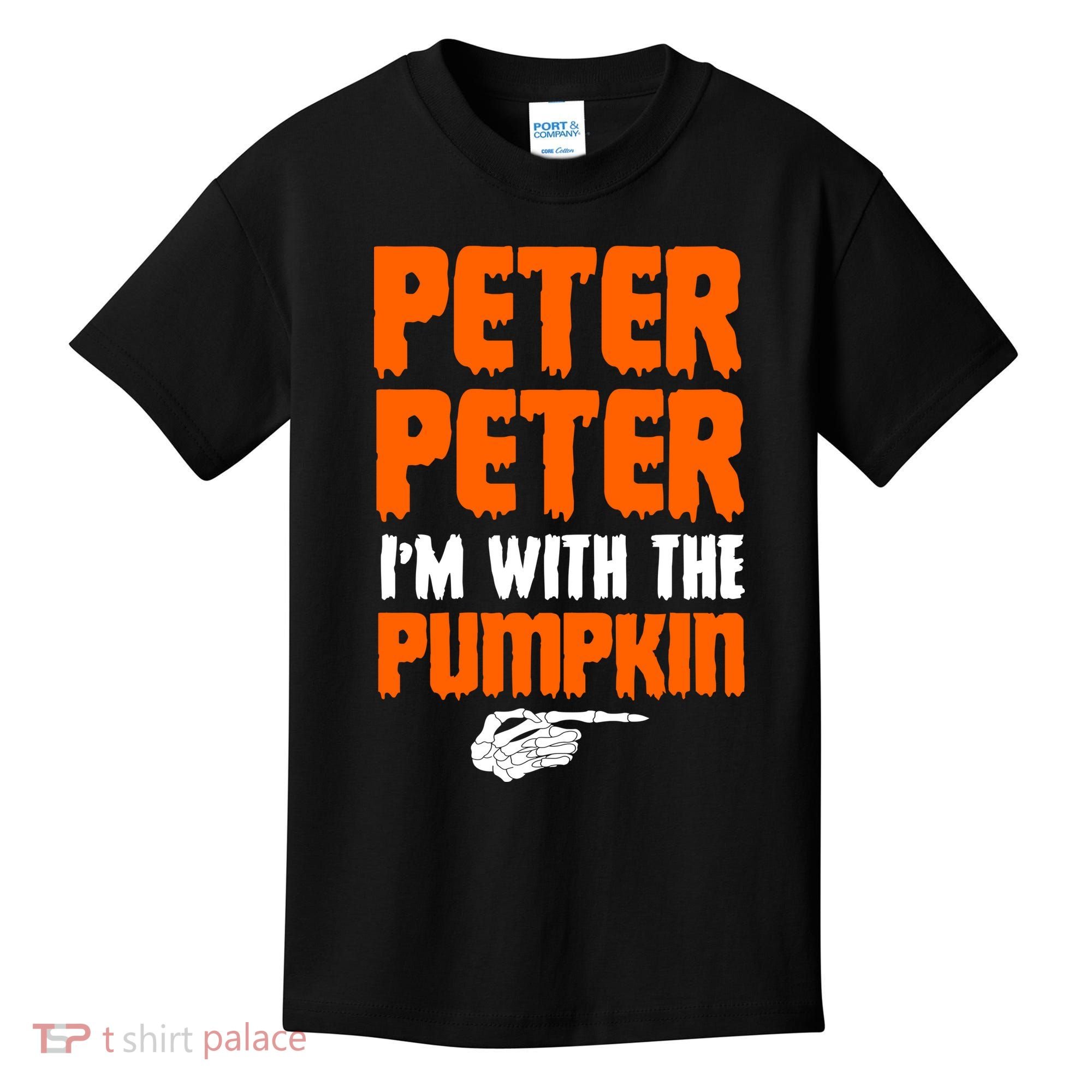 Peter Peter I'm With The Pumpkin Kids T-Shirt