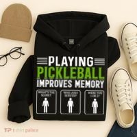 Playing Pickleball Improves Memory Hoodie thumb 4