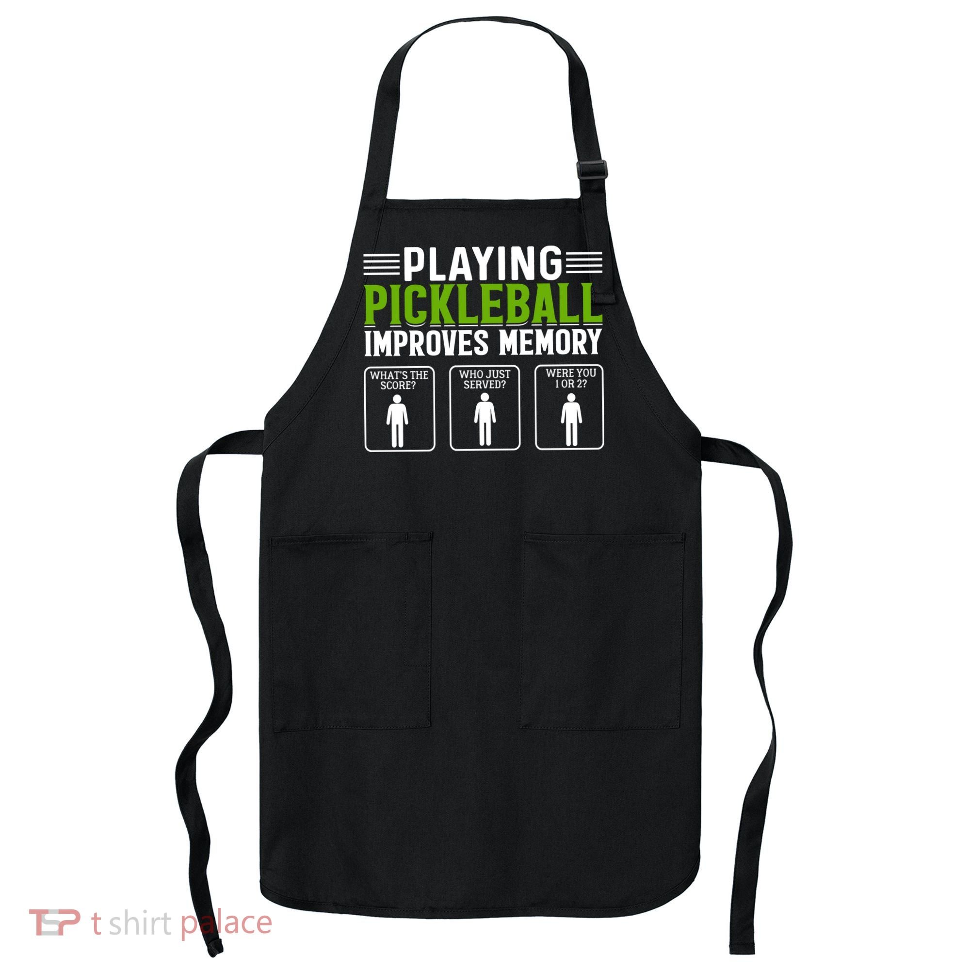 Playing Pickleball Improves Memory Apron