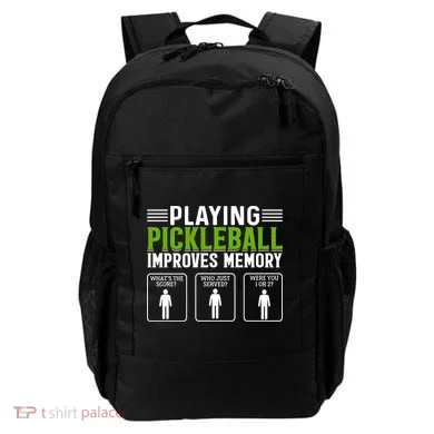 Playing Pickleball Improves Memory Backpack