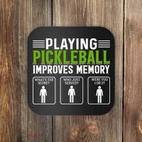 Playing Pickleball Improves Memory Coaster thumb 0