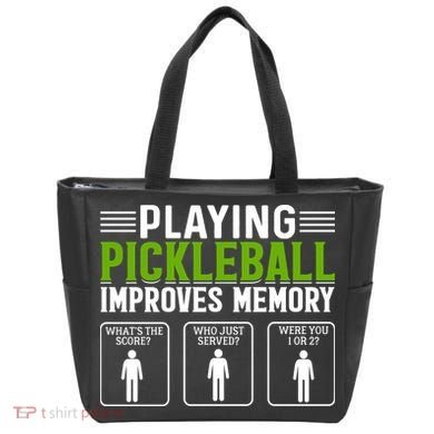 Playing Pickleball Improves Memory Tote Bag