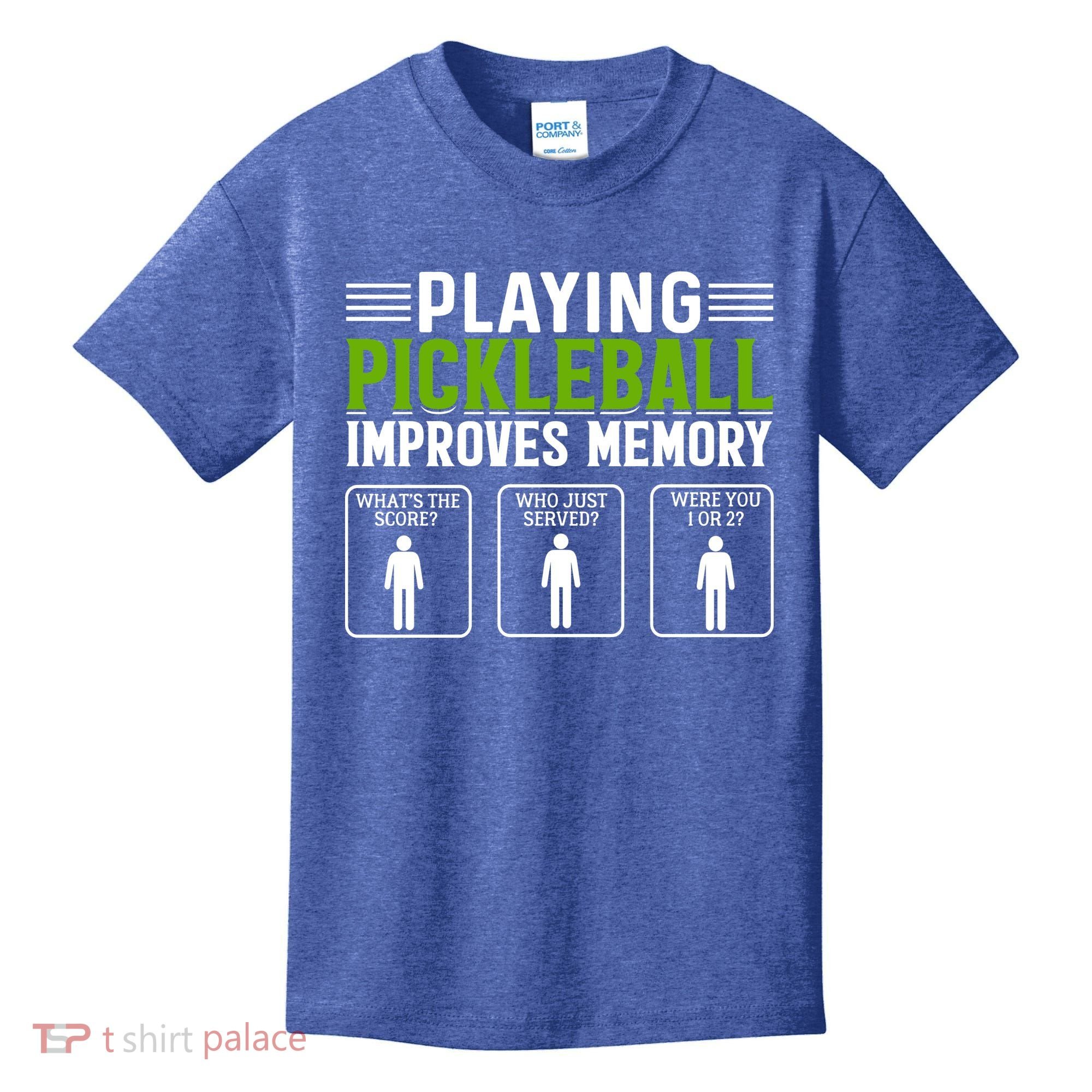 Playing Pickleball Improves Memory Kids T-Shirt