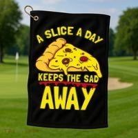 Pizza Golf Towel thumb 1