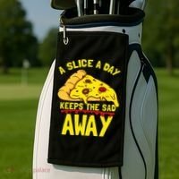 Pizza Golf Towel thumb 2