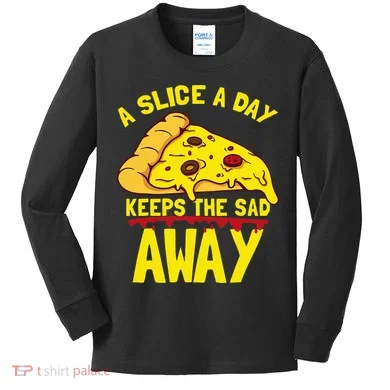 Pizza Kids Long Sleeve Shirt