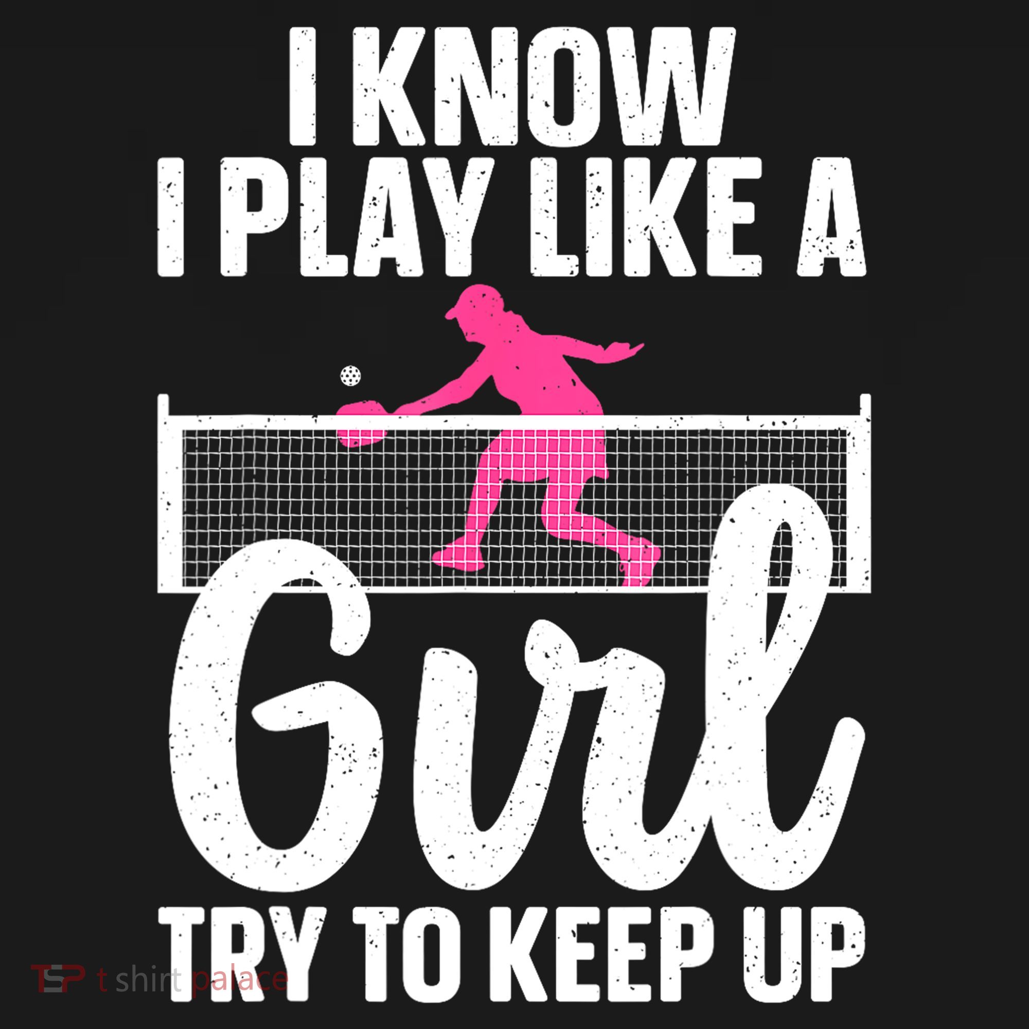 Pickleball Player I Know I Play Like A Girl Try To Keep Up Cool Pickleball Gift Bucket Hat