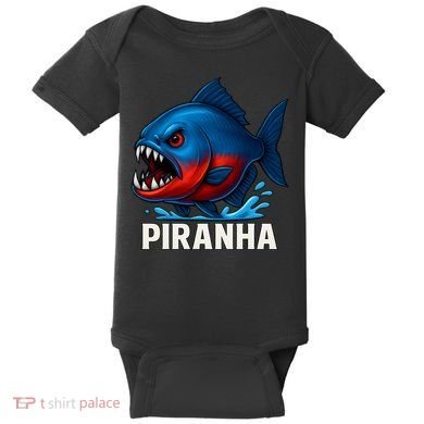 Piranha Baby Bodysuit