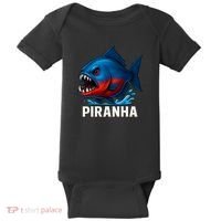 Piranha Baby Bodysuit thumb 0