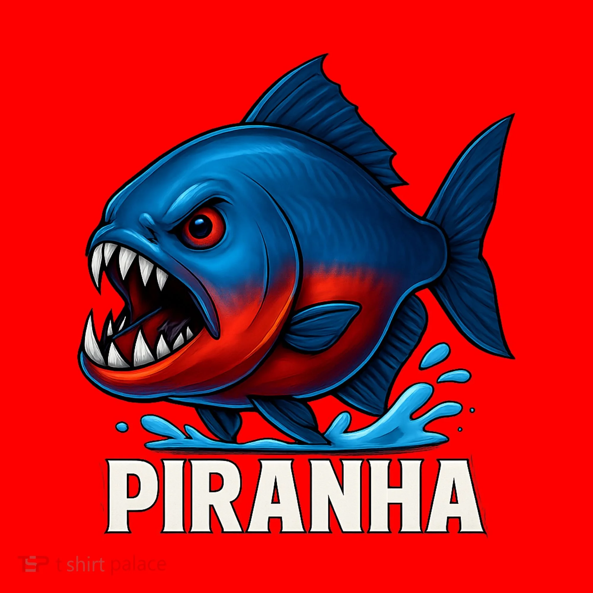 Piranha Santa Hat