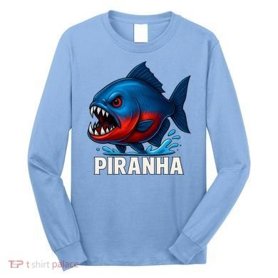 Piranha Long Sleeve Shirt