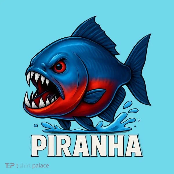 Piranha Kids Long Sleeve Shirt