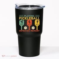 Playing Pickleball Improves Memory Funny Pickleball Player Tumbler thumb 0
