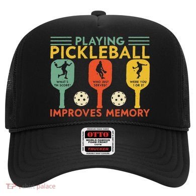Playing Pickleball Improves Memory Funny Pickleball Player Hat