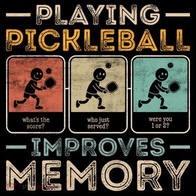 Playing Pickleball Improves Memory Stripe Pom Pom Beanie