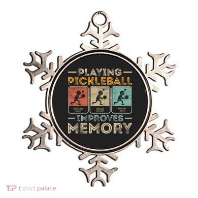 Playing Pickleball Improves Memory Ornament