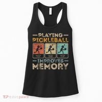 Playing Pickleball Improves Memory Women's Tank Top thumb 0