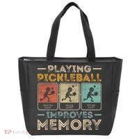 Playing Pickleball Improves Memory Tote Bag thumb 0